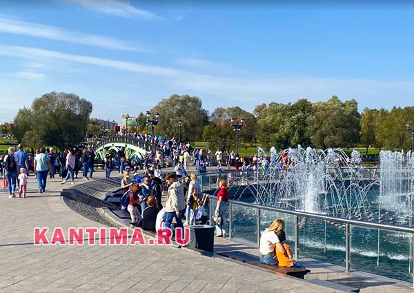 Фонтан парк Царицыно фото