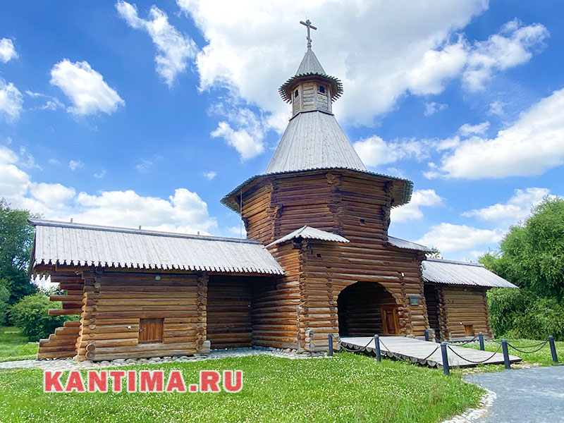 Город зодчества в парке Коломенское