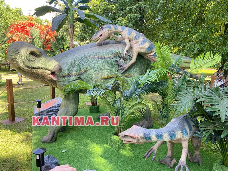 Юрский парк в Царицыно