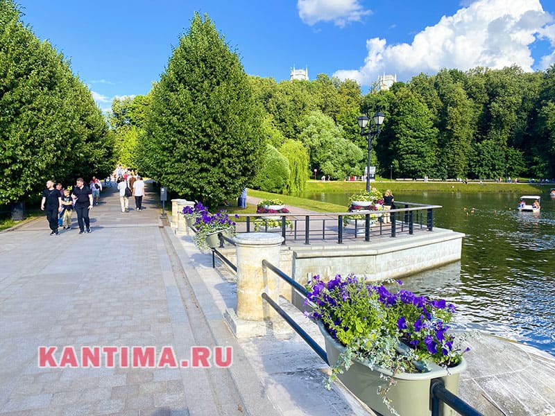 Плотина в Царицыно