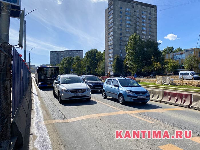 Пробка на Липецкой улице